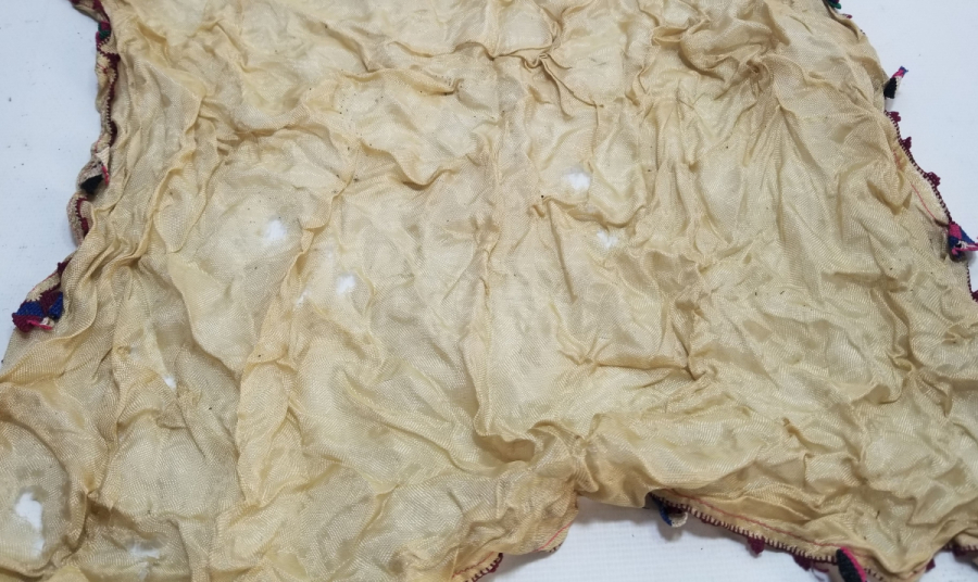 OSMANLI DÖNEMİ İĞNE OYALI İPEK KREP