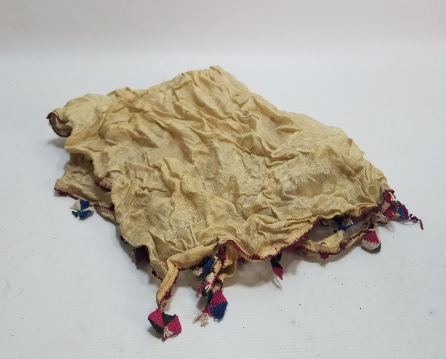 OSMANLI DÖNEMİ İĞNE OYALI İPEK KREP