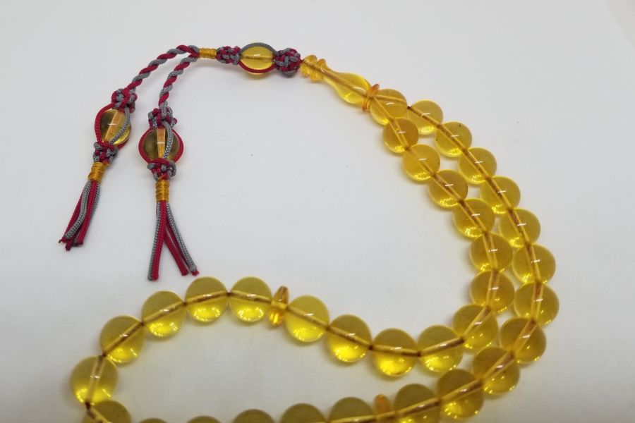 ÖZEL YAPIM DAMLA KEHRİBAR TESPİH