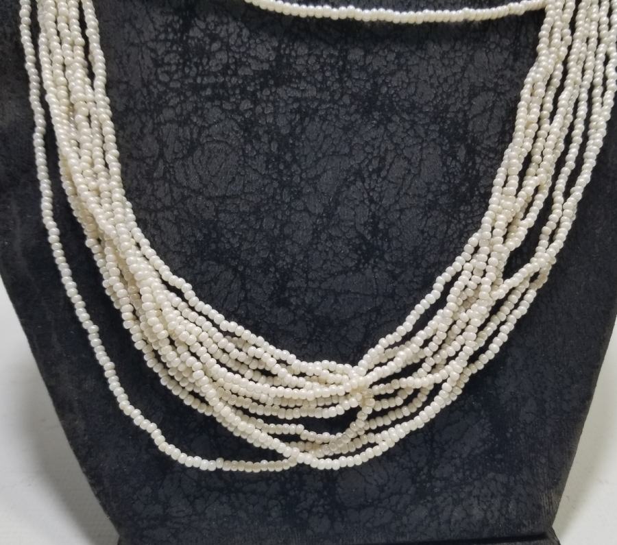 OSMANLI DÖNEMİ İNCİ FORMLU OPAL GERDANLIK