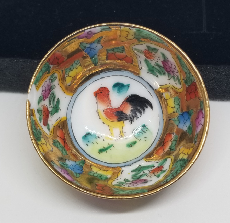 ESKİ ÇİN YAPIMI PORSELEN MİNİ KASE