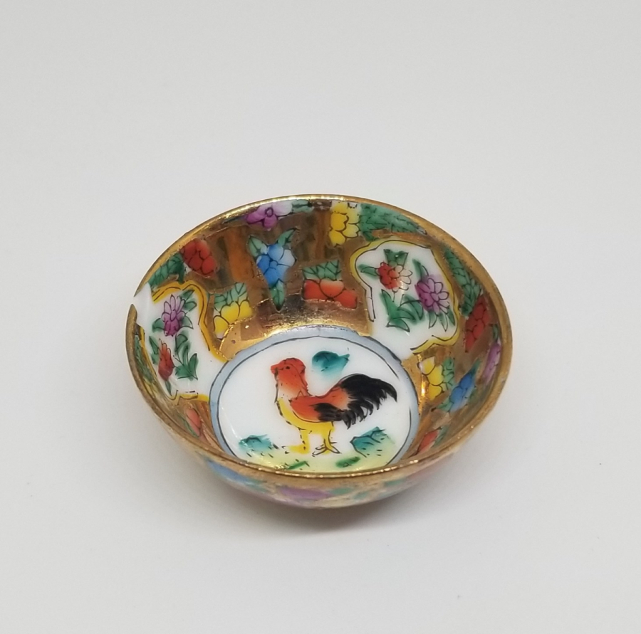 ESKİ ÇİN YAPIMI PORSELEN MİNİ KASE