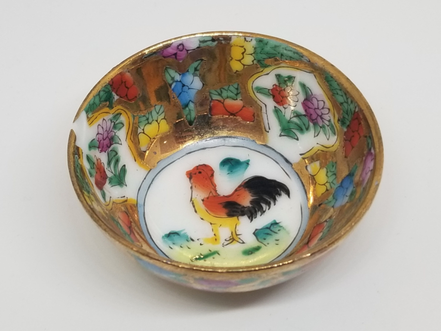 ESKİ ÇİN YAPIMI PORSELEN MİNİ KASE