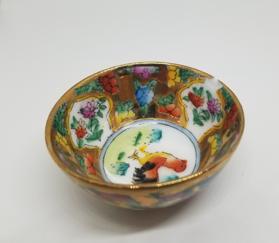 ESKİ ÇİN YAPIMI PORSELEN MİNİ KASE