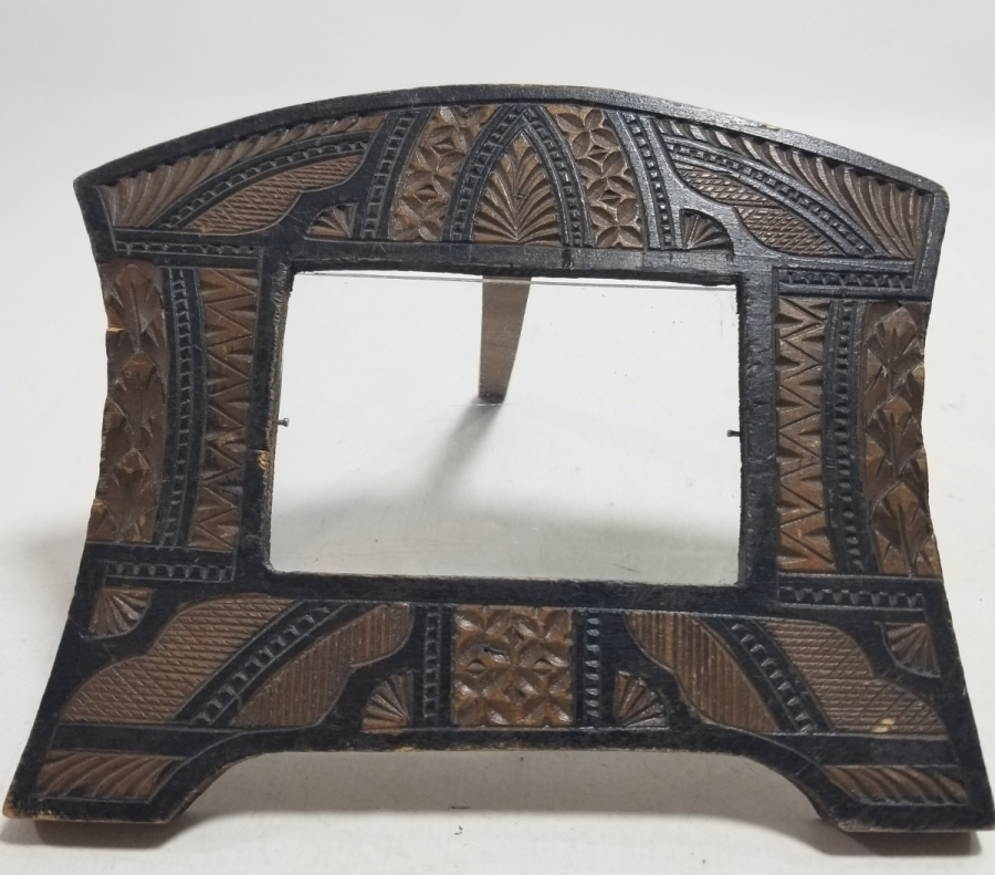 OSMANLI DÖNEMİ EL YAPIMI AHŞAP FOTOĞRAF ÇERÇEVESİ