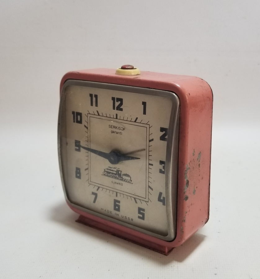 ANTİKA SERKISOF KURMALI MASA SAATİ