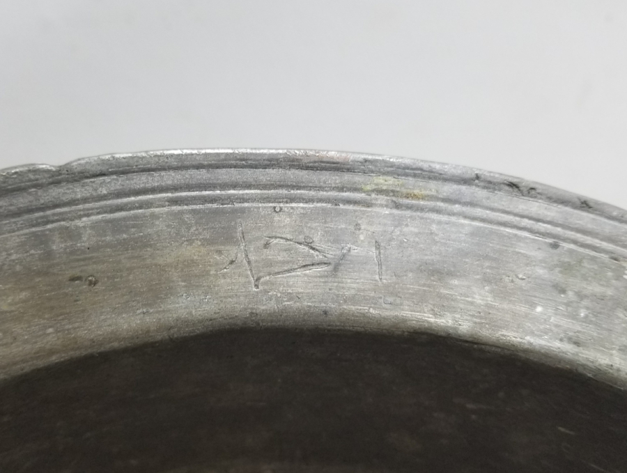 ÜZERİ YAZILI OSMANLI DÖNEMİ BAKIR TABAK