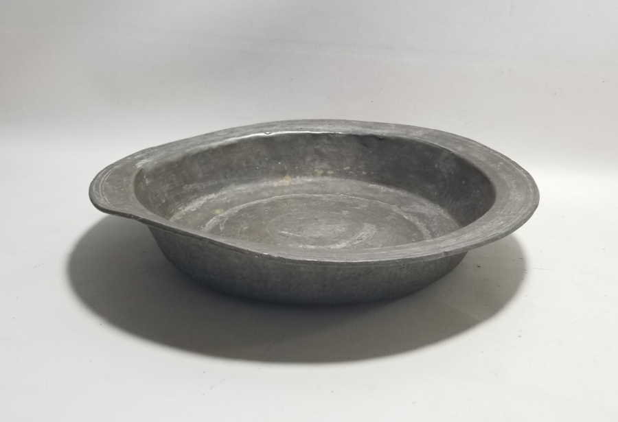 ÜZERİ YAZILI OSMANLI DÖNEMİ BAKIR TABAK