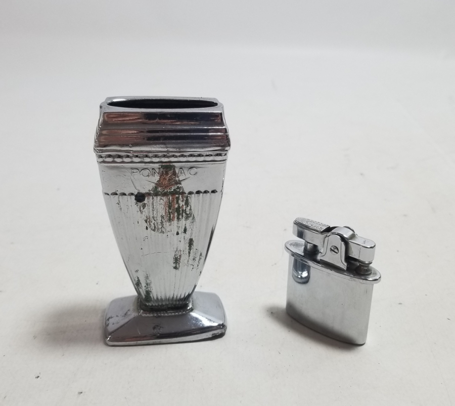 ÇALIŞIR DURUMDA ANTİKA MASA ÜSTÜ ÇAKMAĞI