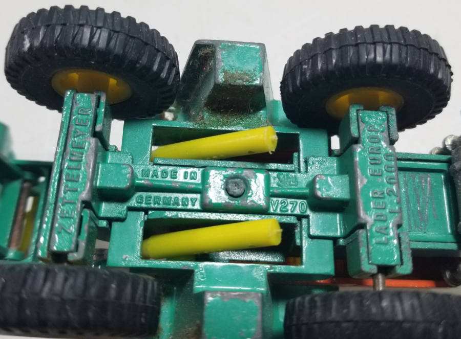 ALMAN YAPIMI ANTİKA METAL OYUNCAK GREYDER