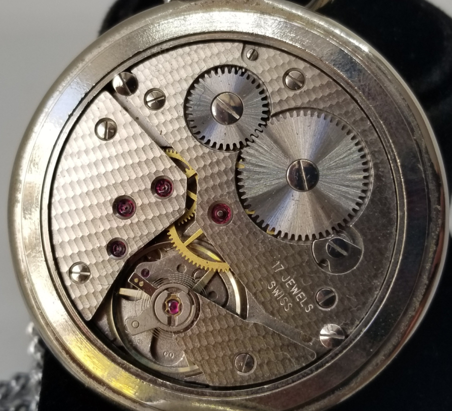 ANTİKA AVCI KASA KURMALI TCDD VIALUX CEP SAATİ