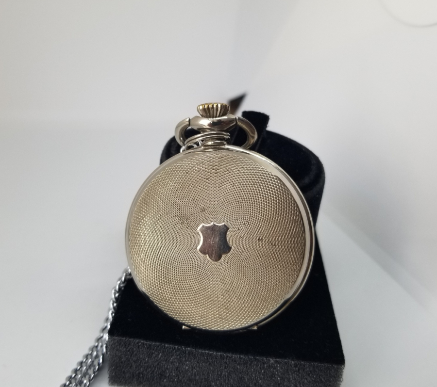 ANTİKA AVCI KASA KURMALI TCDD VIALUX CEP SAATİ