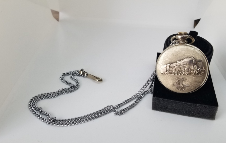 ANTİKA AVCI KASA KURMALI TCDD VIALUX CEP SAATİ