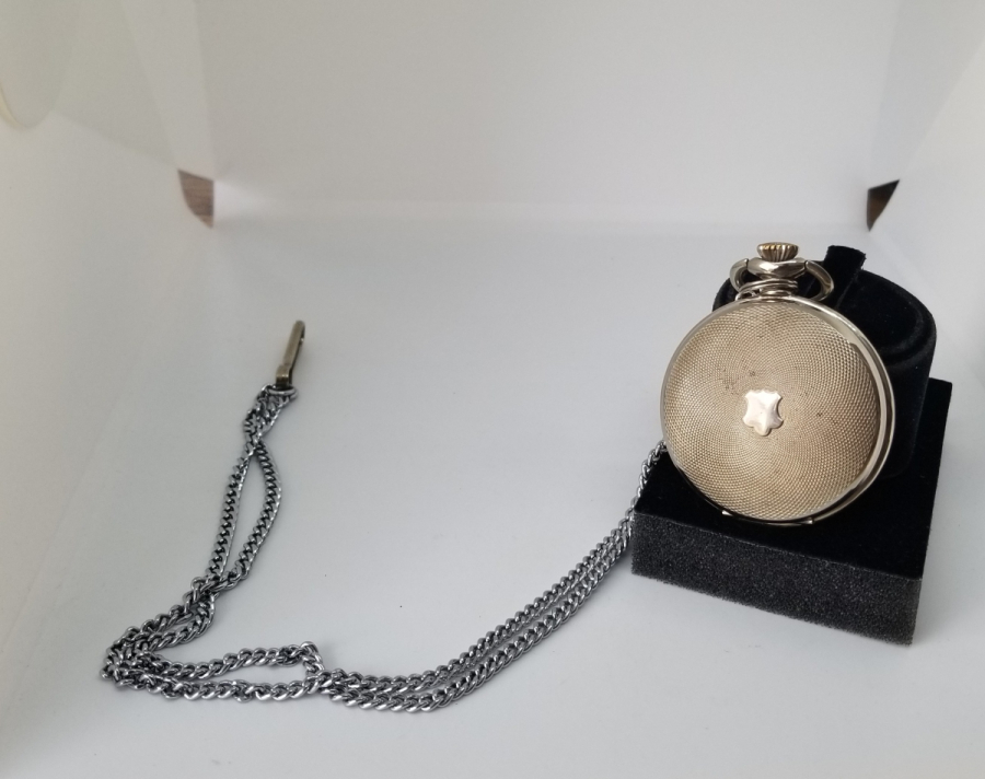 ANTİKA AVCI KASA KURMALI TCDD VIALUX CEP SAATİ