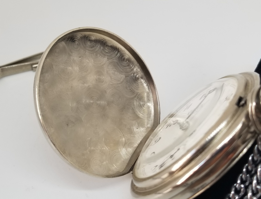 ANTİKA AVCI KASA KURMALI TCDD VIALUX CEP SAATİ