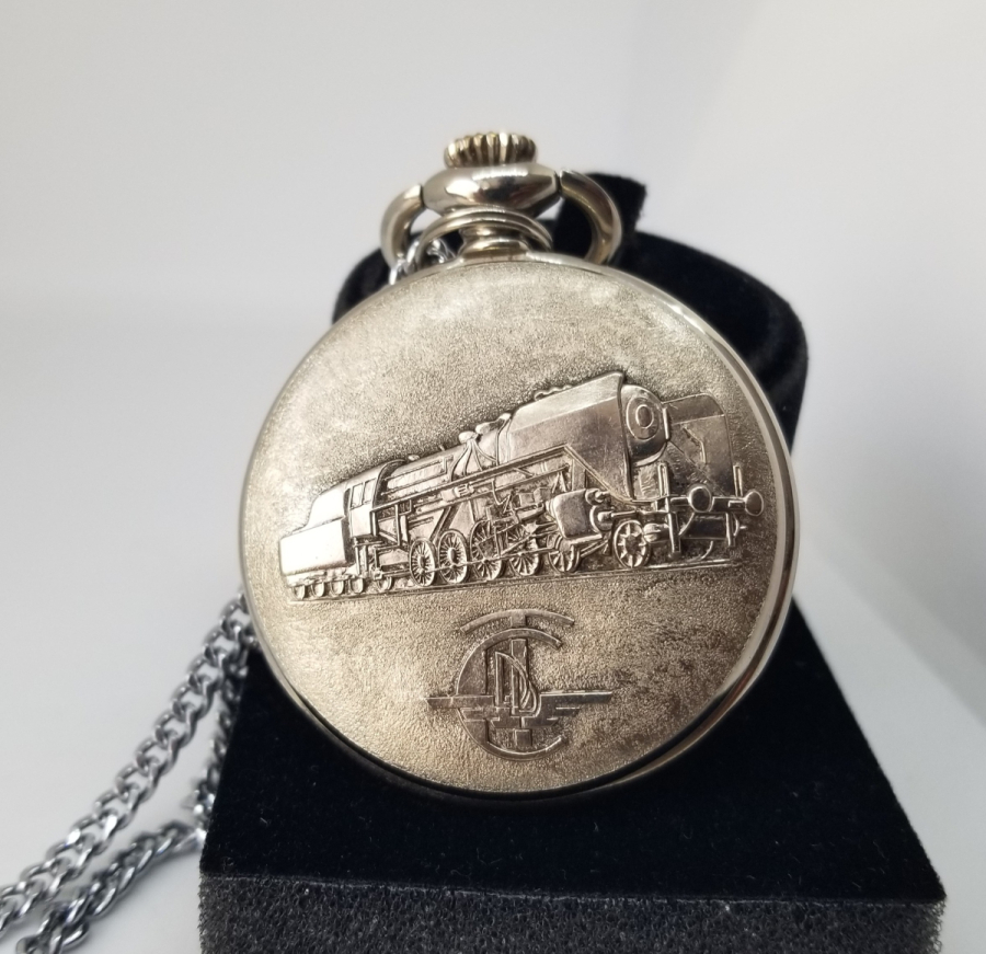 ANTİKA AVCI KASA KURMALI TCDD VIALUX CEP SAATİ