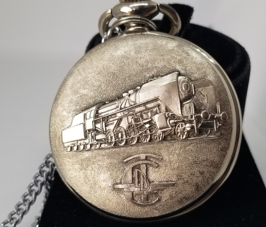 ANTİKA AVCI KASA KURMALI TCDD VIALUX CEP SAATİ