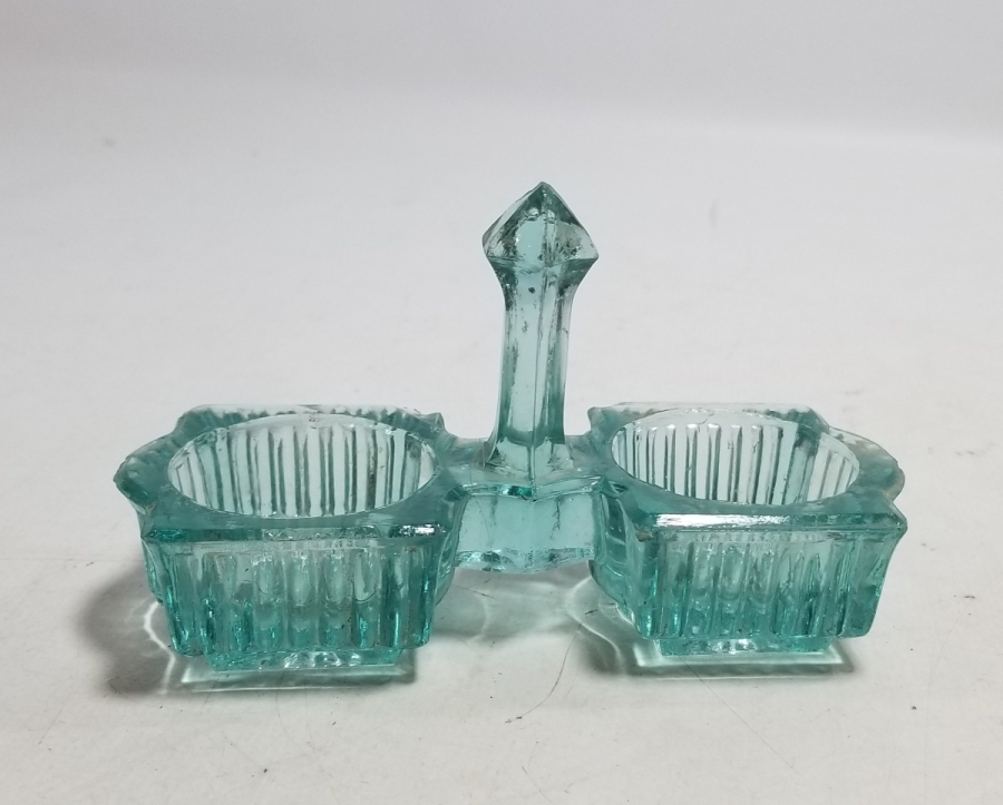 OSMANLI DÖNEMİ CAM TUZLUK BİBERLİK