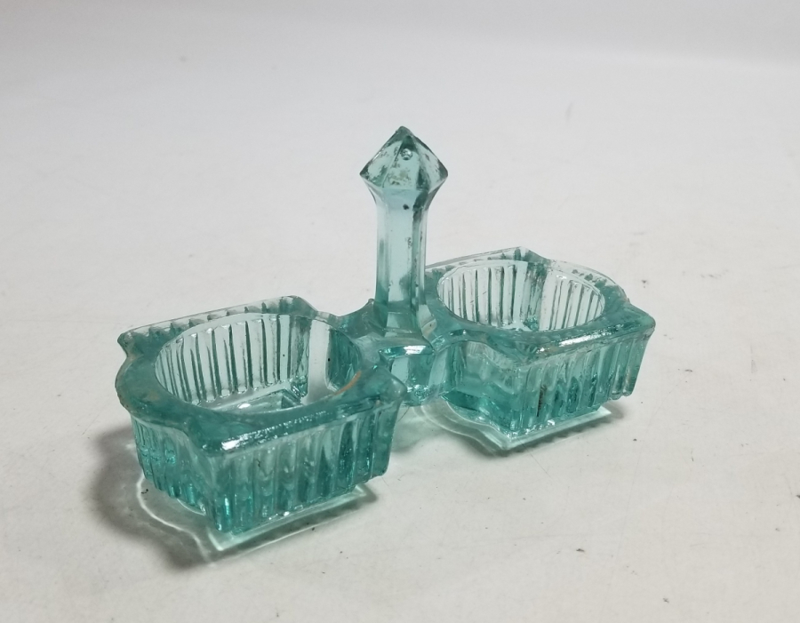 OSMANLI DÖNEMİ CAM TUZLUK BİBERLİK