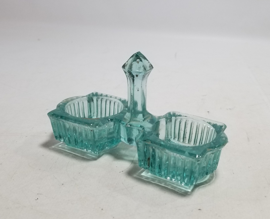 OSMANLI DÖNEMİ CAM TUZLUK BİBERLİK