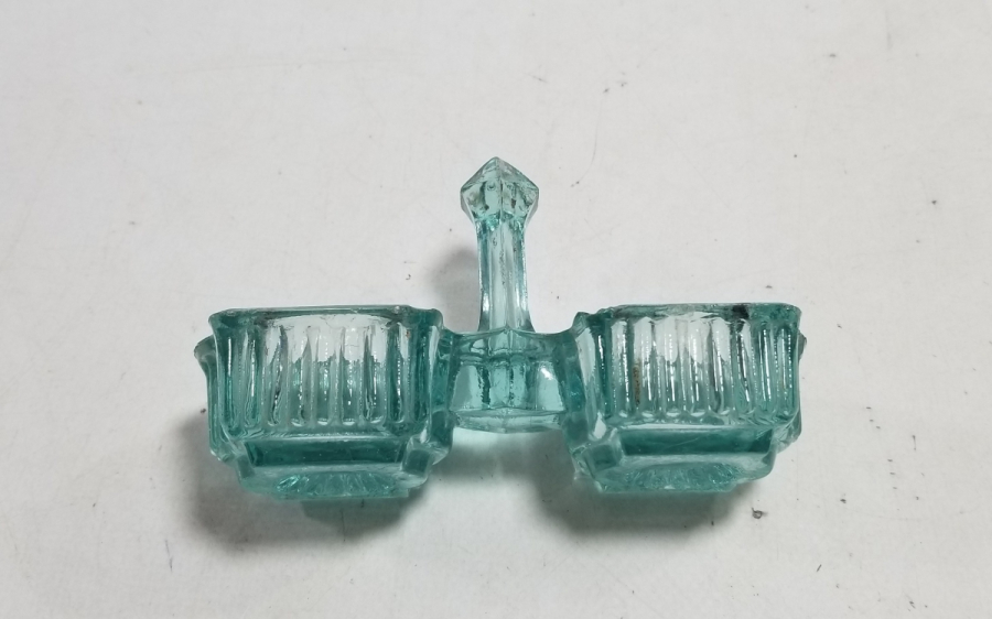 OSMANLI DÖNEMİ CAM TUZLUK BİBERLİK