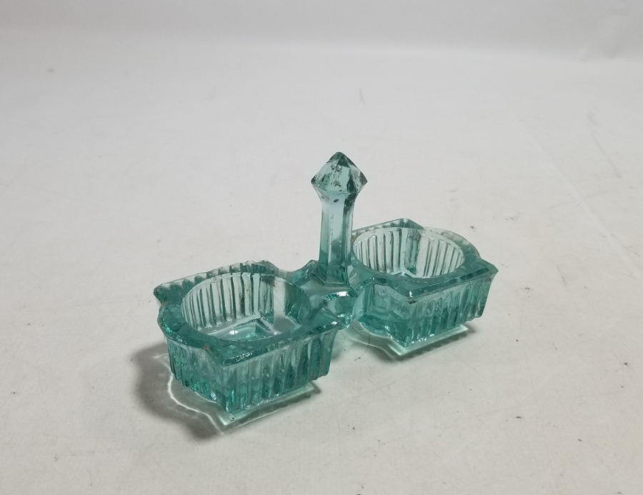 OSMANLI DÖNEMİ CAM TUZLUK BİBERLİK