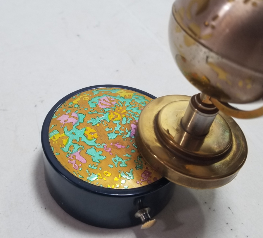 ANTİKA MASA ÜSTÜ MÜZİKLİ ÇAKMAK