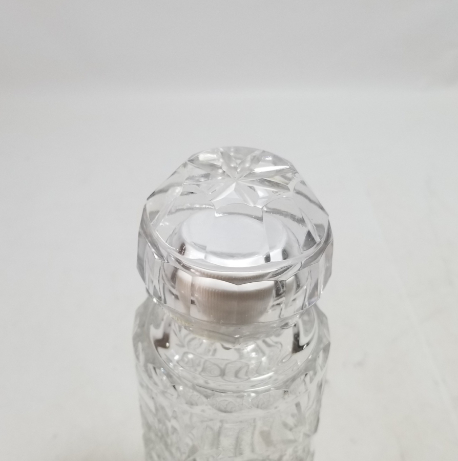 KRİSTAL KESME İŞÇİLİKLİ ANTİKA KOLONYA ŞİŞESİ