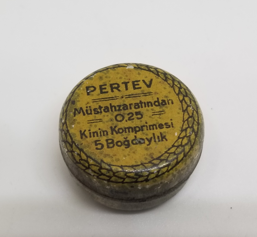 ANTİKA PERTEV KREM KUTUSU