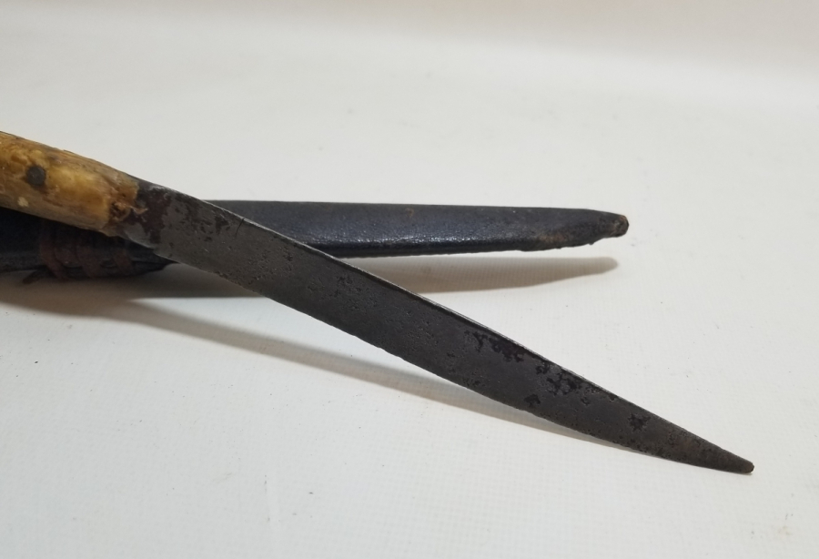 ORİJİNAL KININDA OSMANLI DÖNEMİ KUŞAK KAMASI