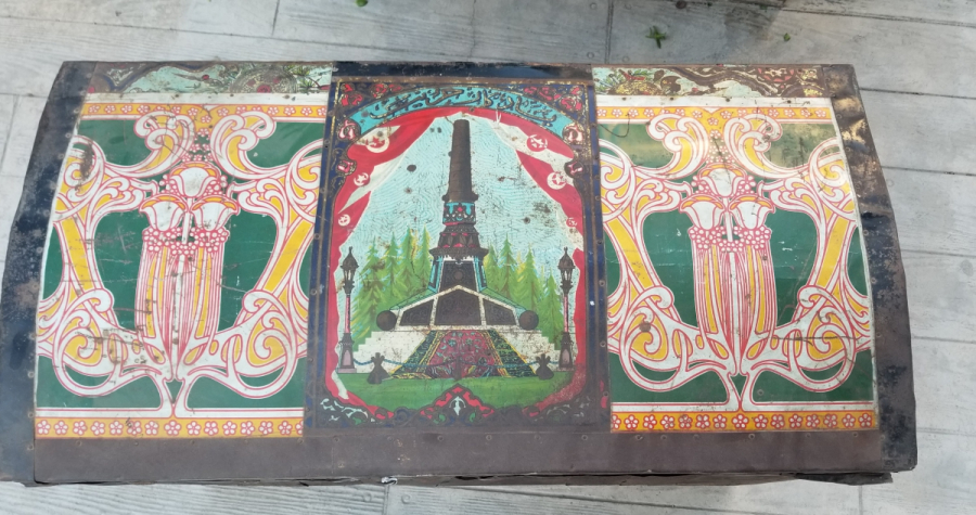 HÜRRİYET ABİDESİ GÖRSELLİ ÇOK NADİR İTTİHATÇI SANDIĞI