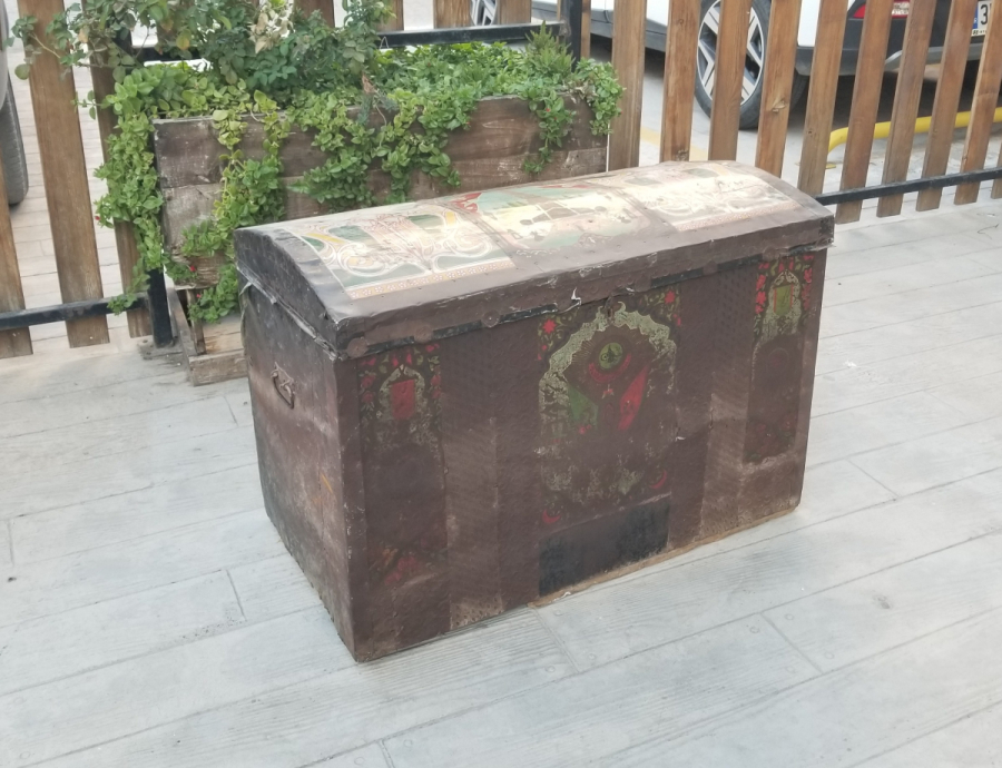 HÜRRİYET ABİDESİ GÖRSELLİ ÇOK NADİR İTTİHATÇI SANDIĞI