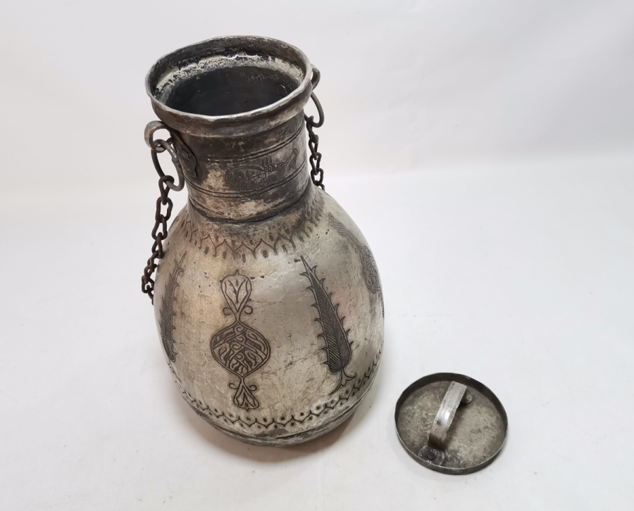 TAMAMI EL İŞİ KAVAKLIDERE YAPIMI ANTİKA YAĞ DEPMESİ