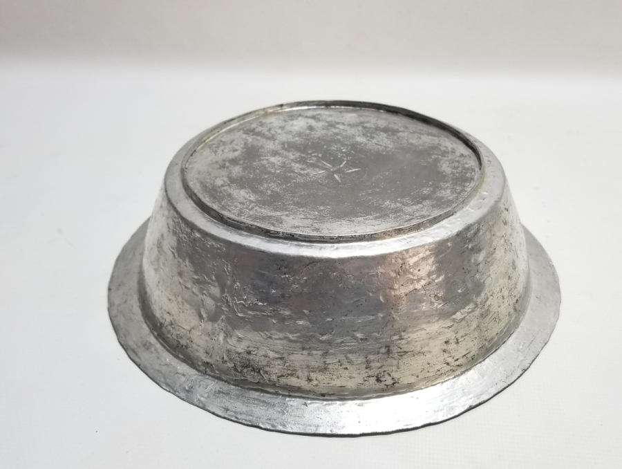 ÜZERİ KALAYLI OSMANLI DÖNEMİ BAKIR TABAK