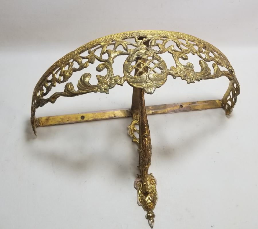 KABARTMA İŞÇİLİKLİ ANTİKA PİRİNÇ TELEFONLUK