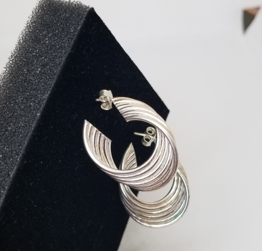 ÖZEL YAPIM GÜMÜŞ KÜPE