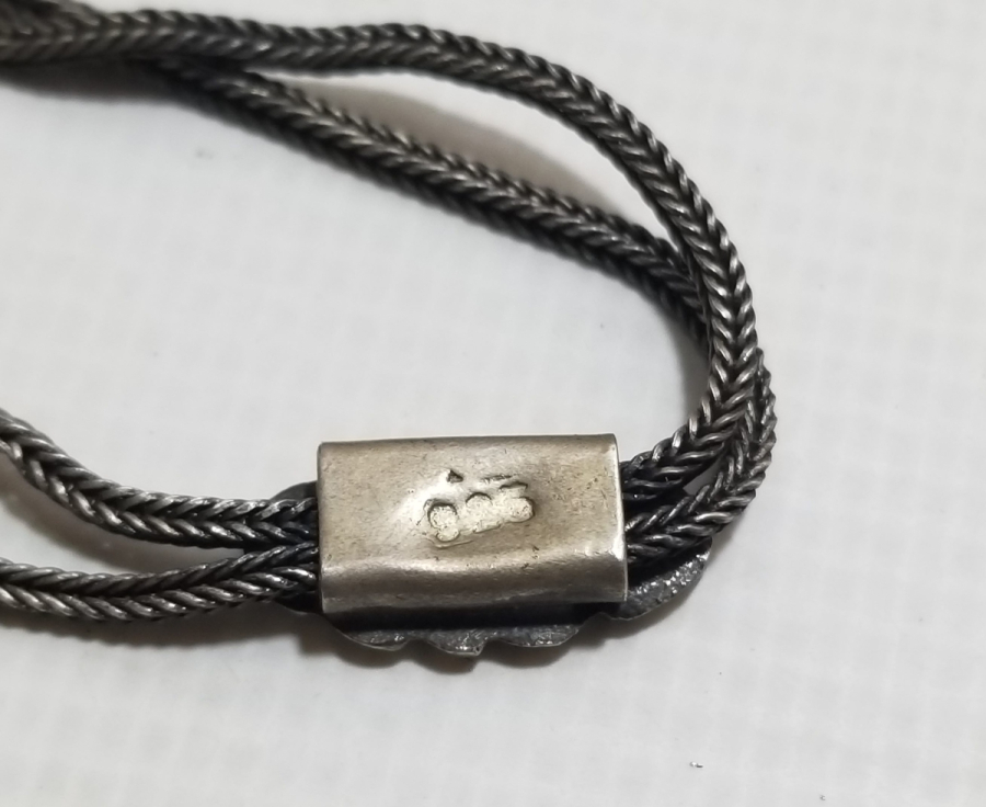 SAVAT İŞÇİLİKLİ ANTİKA GÜMÜŞ GERDANLIK