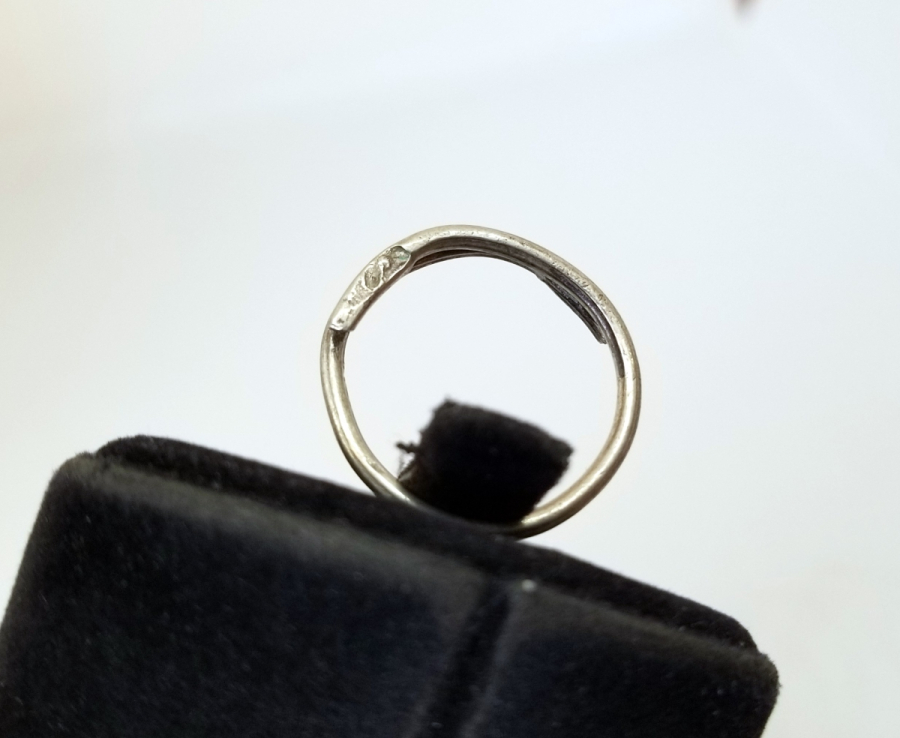 OSMANLI DÖNEMİ HAC HATIRASI GÜMÜŞ ALYANS