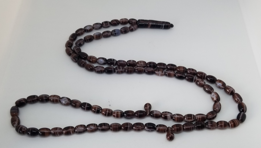 OSMANLI DÖNEMİ NADİR RENKTE BEYKOZ NAMAZ TESPİHİ