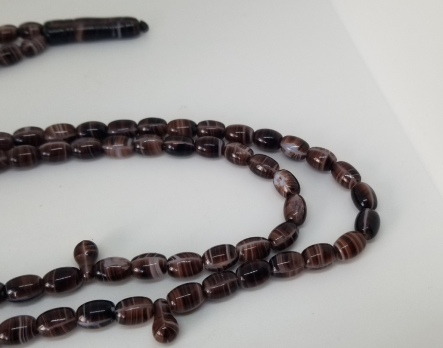 OSMANLI DÖNEMİ NADİR RENKTE BEYKOZ NAMAZ TESPİHİ