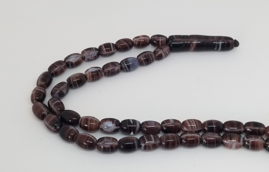 OSMANLI DÖNEMİ NADİR RENKTE BEYKOZ NAMAZ TESPİHİ