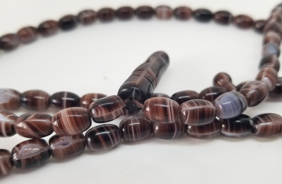 OSMANLI DÖNEMİ NADİR RENKTE BEYKOZ NAMAZ TESPİHİ