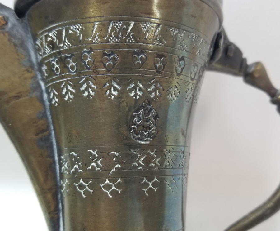 ÜZERİ USTA DAMGALI NADİR TİPTE OSMANLI DÖNEMİ MIRRA