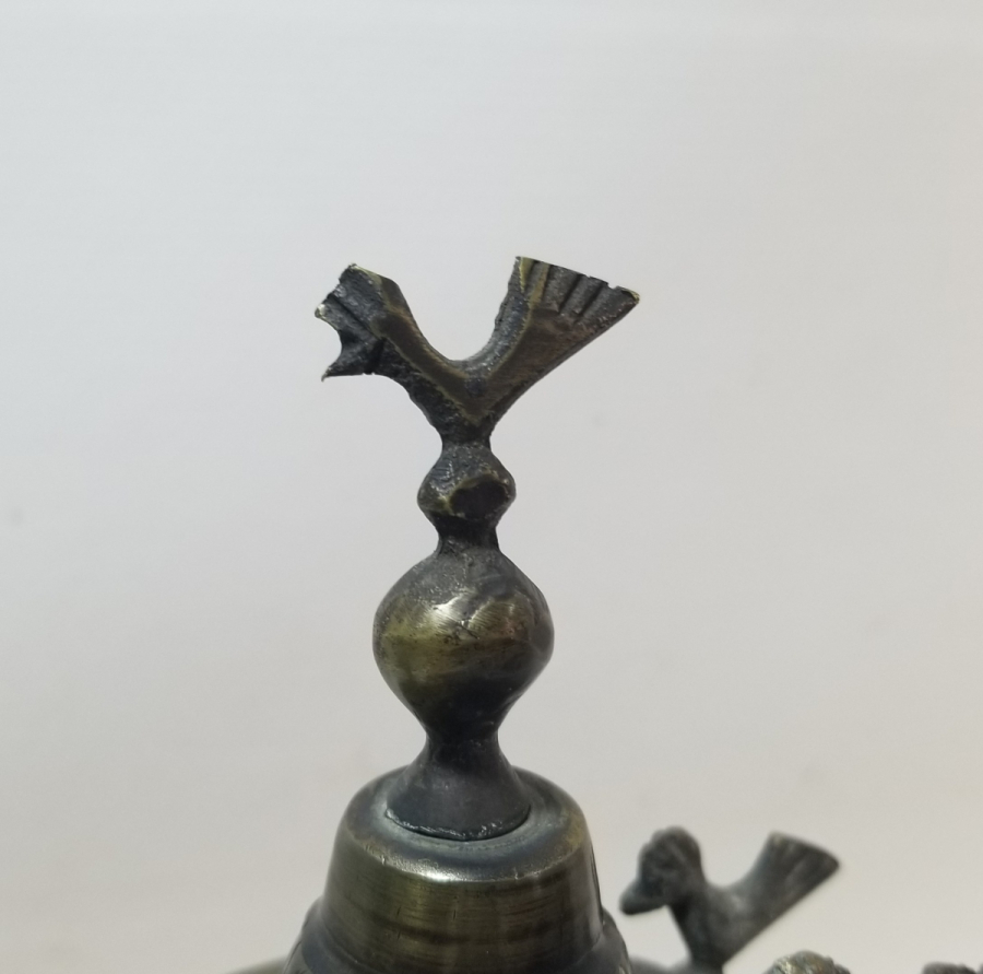 ÜZERİ USTA DAMGALI NADİR TİPTE OSMANLI DÖNEMİ MIRRA