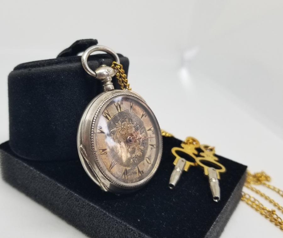 NADİR TİPTE OSMANLI DÖNEMİ GÜMÜŞ CEP SAATİ