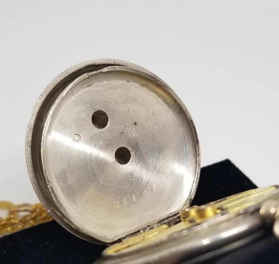 NADİR TİPTE OSMANLI DÖNEMİ GÜMÜŞ CEP SAATİ