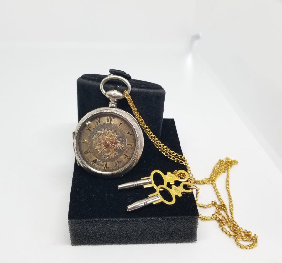 NADİR TİPTE OSMANLI DÖNEMİ GÜMÜŞ CEP SAATİ