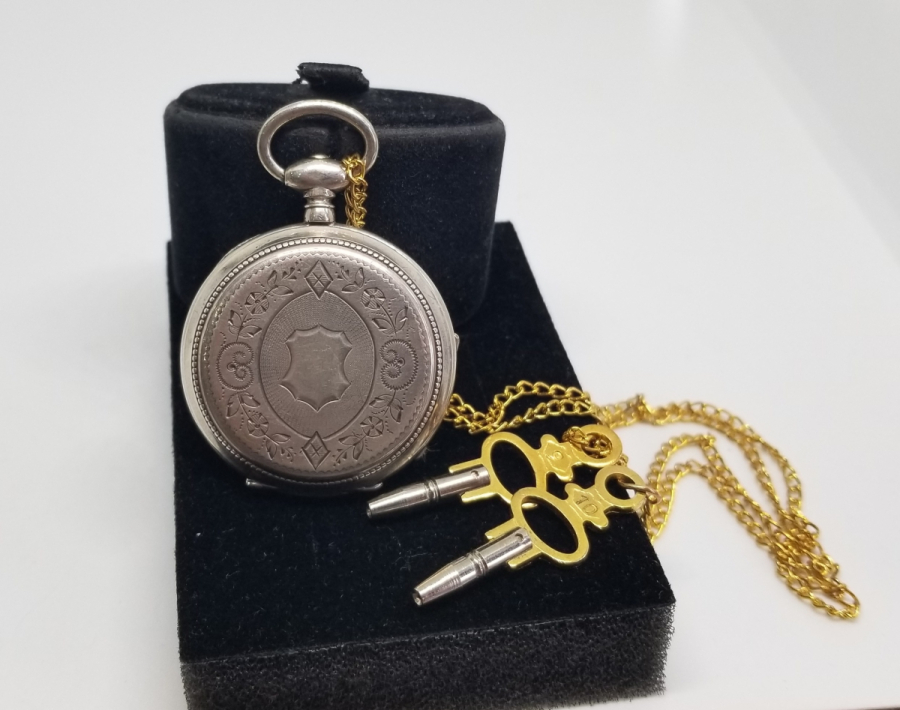 NADİR TİPTE OSMANLI DÖNEMİ GÜMÜŞ CEP SAATİ