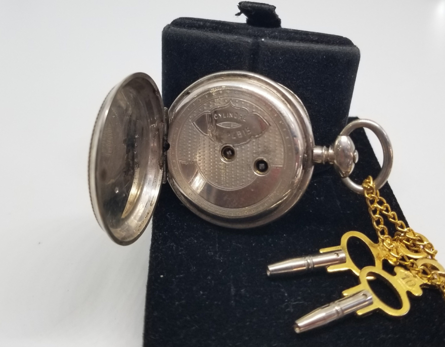 NADİR TİPTE OSMANLI DÖNEMİ GÜMÜŞ CEP SAATİ