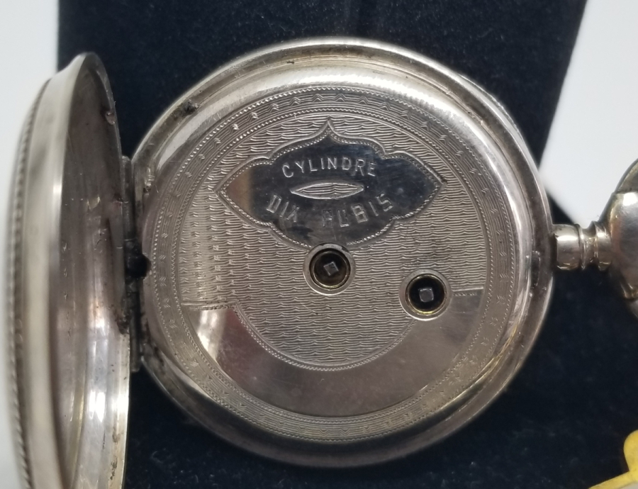 NADİR TİPTE OSMANLI DÖNEMİ GÜMÜŞ CEP SAATİ